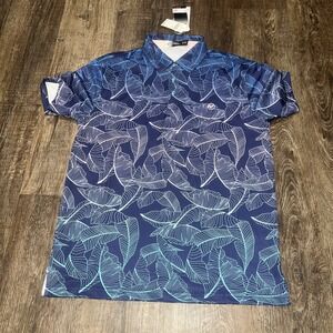 NEW ⛳️Next Flex~MEDIUM~Player Performance Golf Polo Men's Moisture Wicking
